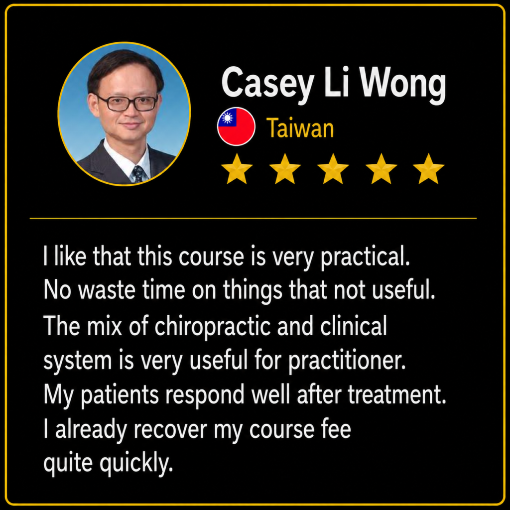 Online Chiropractic Education Program
